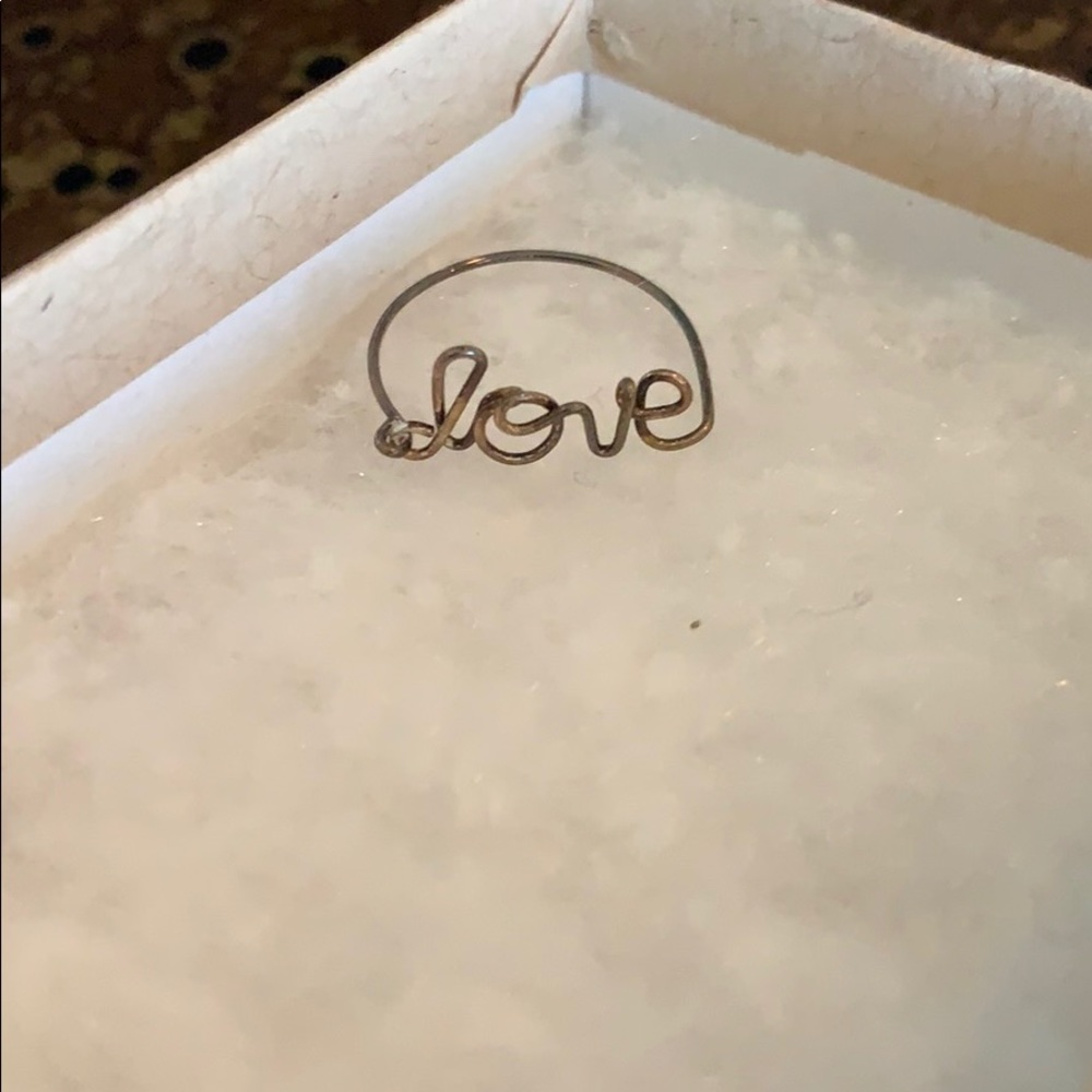“Love” ring